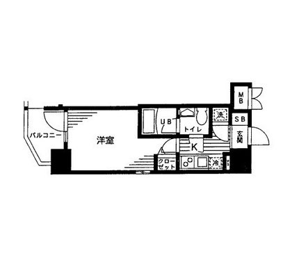 東京都豊島区上池袋４丁目 賃貸マンション 1K