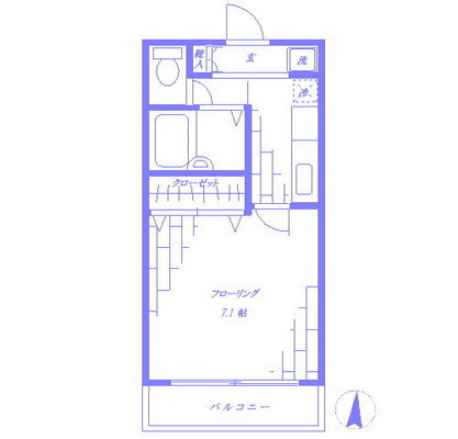 豊島区賃貸マンション・1K