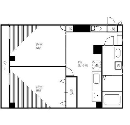 豊島区 マンション 2DK