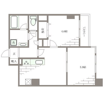豊島区 マンション 2DK