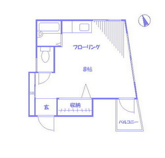 東京都豊島区池袋３丁目 賃貸アパート 1R