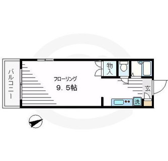 東京都豊島区巣鴨３丁目 賃貸マンション 1R