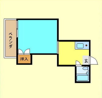 東京都豊島区上池袋２丁目 賃貸アパート 1K