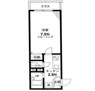 東京都豊島区高田１丁目 賃貸マンション 1K