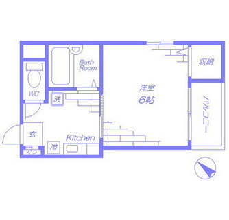 東京都豊島区池袋本町４丁目 賃貸マンション 1K