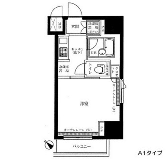 東京都豊島区巣鴨１丁目 賃貸マンション 1K