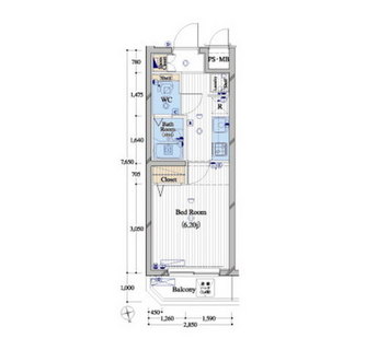 東京都豊島区南長崎１丁目 賃貸マンション 1K