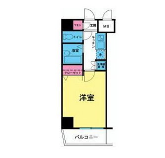 東京都豊島区目白５丁目 賃貸マンション 1K