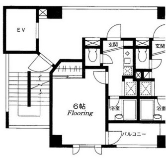 東京都豊島区北大塚２丁目 賃貸マンション 1K