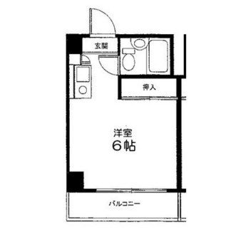 東京都豊島区高田１丁目 賃貸マンション 1R