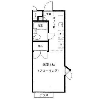 東京都豊島区目白５丁目 賃貸アパート 1K