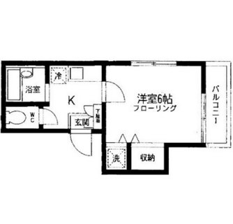 東京都豊島区高田１丁目 賃貸アパート 1K