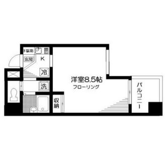 東京都豊島区要町２丁目 賃貸マンション 1K