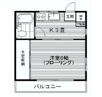 東京都豊島区池袋４丁目 賃貸マンション 1K