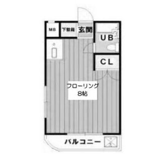 東京都豊島区目白５丁目 賃貸マンション 1R