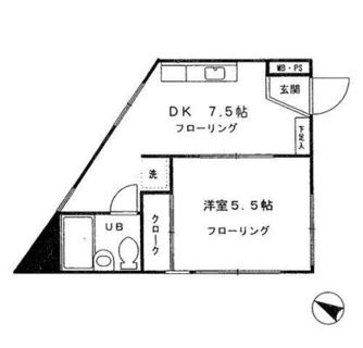 東京都豊島区目白４丁目 賃貸マンション 1DK