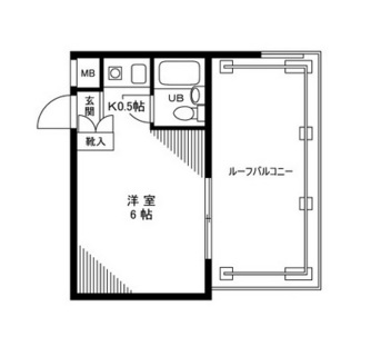 東京都豊島区千早２丁目 賃貸マンション 1R