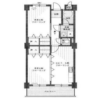 東京都豊島区池袋本町４丁目 賃貸マンション 2DK