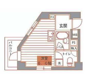 東京都豊島区高田３丁目 賃貸マンション 1R