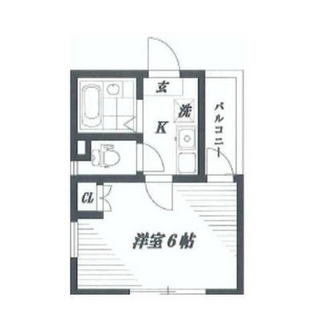 東京都豊島区池袋本町１丁目 賃貸アパート 1K