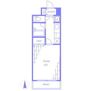 東京都豊島区南大塚２丁目 賃貸マンション 1K