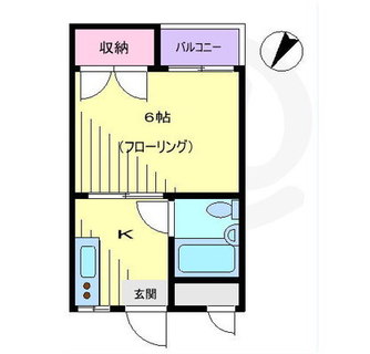 東京都豊島区上池袋１丁目 賃貸マンション 1K