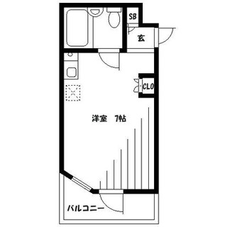 東京都豊島区北大塚２丁目 賃貸マンション 1R