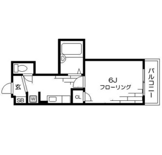 東京都豊島区要町３丁目 賃貸マンション 1K