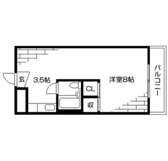 東京都豊島区目白５丁目 賃貸マンション 1R