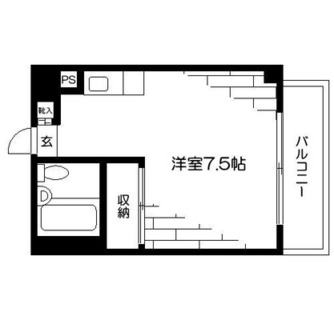 東京都豊島区高田１丁目 賃貸マンション 1R