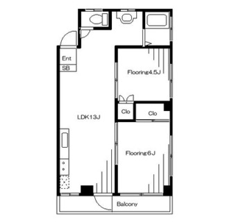 東京都豊島区南長崎１丁目 賃貸マンション 2LDK