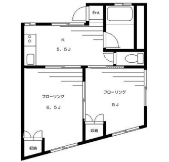 東京都豊島区目白４丁目 賃貸マンション 2K