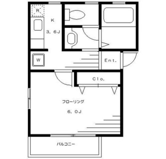 東京都豊島区上池袋２丁目 賃貸アパート 1K