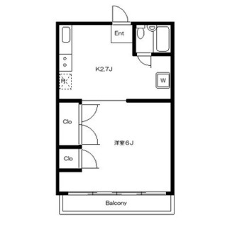 東京都豊島区長崎６丁目 賃貸マンション 1K