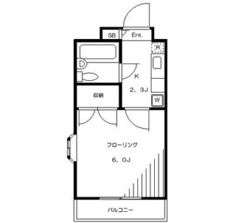 東京都豊島区千川２丁目 賃貸マンション 1K