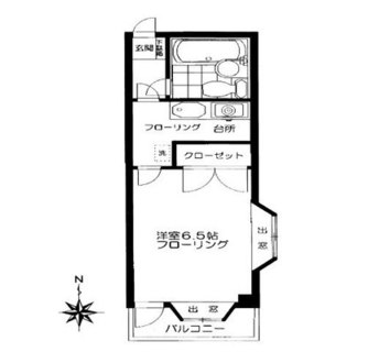 東京都豊島区千早２丁目 賃貸マンション 1K