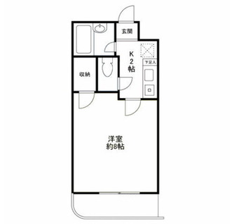 東京都豊島区目白３丁目 賃貸マンション 1K