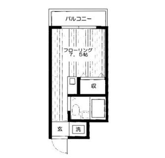 東京都豊島区西巣鴨２丁目 賃貸マンション 1R