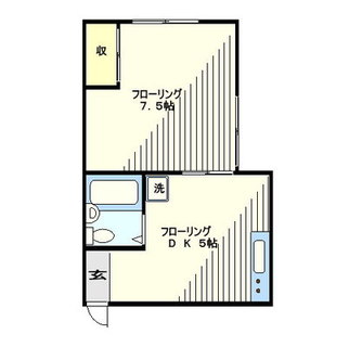 東京都豊島区上池袋２丁目 賃貸アパート 1K