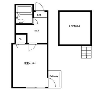 東京都豊島区池袋本町４丁目 賃貸アパート 1K