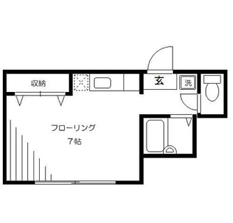 東京都豊島区目白２丁目 賃貸アパート 1R