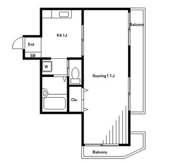 東京都豊島区南長崎１丁目 賃貸マンション 1K