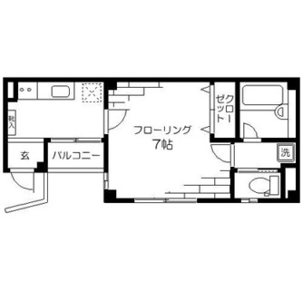 東京都豊島区駒込７丁目 賃貸マンション 1K