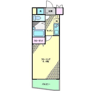 東京都豊島区上池袋４丁目 賃貸マンション 1K