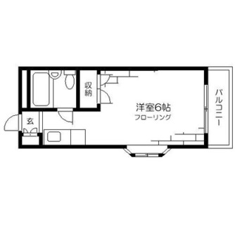 東京都豊島区長崎４丁目 賃貸マンション 1R