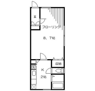 東京都豊島区千早２丁目 賃貸アパート 1K