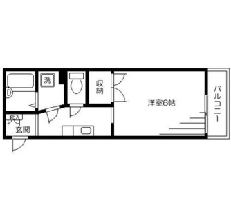 東京都豊島区上池袋３丁目 賃貸マンション 1K