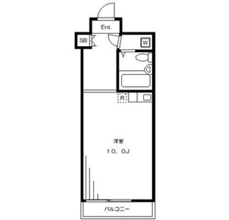 東京都豊島区千早２丁目 賃貸マンション 1R