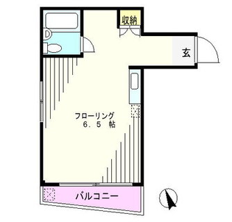 東京都豊島区池袋本町２丁目 賃貸マンション 1R