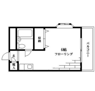 東京都豊島区池袋１丁目 賃貸アパート 1R